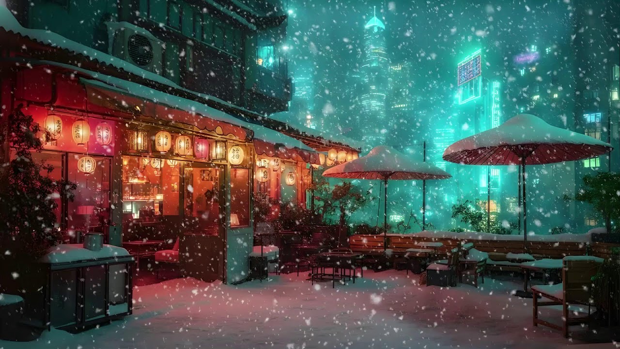 NO ADS Ramen Storm ❄️🍜 | Tokyo Lo-Fi for Focus (62 chars)