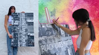 Paint With Me! BLACK LIVES MATTER (YOUR VIEW = A DONATION)