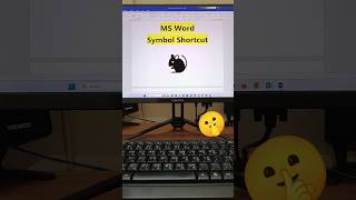 🐁 Rat Symbol Shortcut! MS Word Shortcut Tricks For You! 💥 #shorts #msword