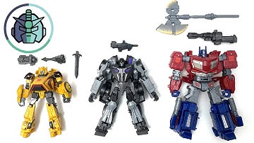 Transformers Studio Series Gamer Edition Optimus Prime Bumblebee robots to vehicles トランスフォーマー 變形金剛