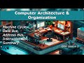 Computer Architecture &amp; Organization COA-Lesson 2 | Introduction to Com Organization &amp; Architecture