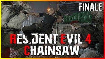 EVERY Single Enemy has a CHAINSAW!! (PROFESSIONAL) - RE4 Remake Chainsaw Challenge - FINALE