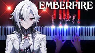 Genshin Impact - &quot;The Song Burning in the Embers&quot; - Arlecchino - Emberfire - Piano Version