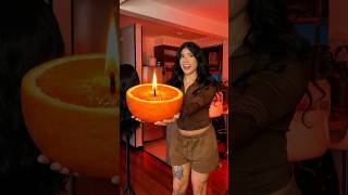 DIY: Hicimos el HACK🕯️+ RARO y VIRAL😨 Con una NARANJA🍊 para TikTok!!!!!