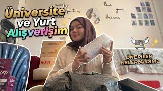 Üniversite Ve Yurt Alışverişim İçin Aldığım Kargoları Açıyorum Part 2 Tüm Linkler Açıklamada