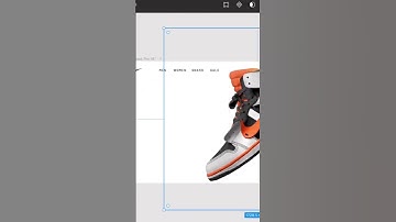 Speed Edit on  @nike website designing using @figma