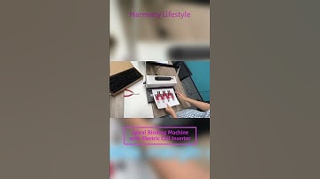 Spiral Binding Machine with Electric Coil Inserter