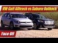 Face Off: 2017 VW Golf Alltrack vs Subaru Outback 2.5 Limited