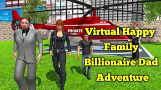 Virtual Happy Family: Billionaire Dad Adventure byTap 2 Run Android Gameplay HD screenshot 5