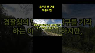 음주운전 구제 보충서면