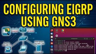 EIGRP Configuration in GNS3 - Straightforward Tutorial