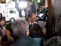 安住・民主党幹事長代行と細川・元厚労大臣＠せんげん台駅