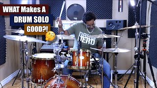 What Do YOU Think Makes A Drum Solo Good?! 🤔
