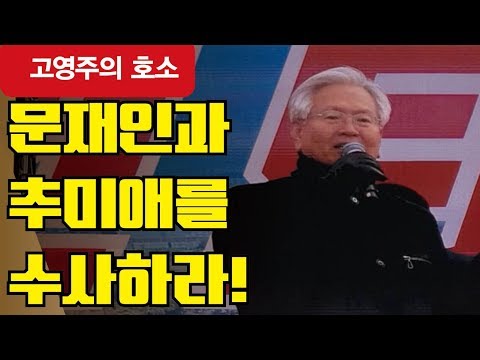 “수사 대상자가 수사 검사를 바꿔버린 직권남용 사건” (<strong>고영주</strong> <strong>변호사</strong>)