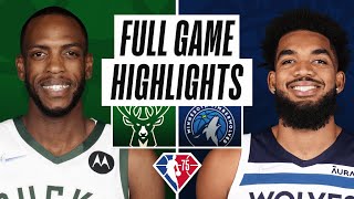 Game Recap Timberwolves 138, Bucks 119