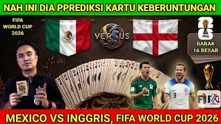 ROUND OF 16‼️MEXICO VS ENGLAND || FIFA WORLD CUP 2026 || LUCK CARD PREDICTION