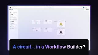 Building an Electrical Circuit Simulation in a Workflow Builder (LED vs Traditional Bulb)