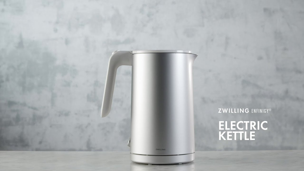 ZWILLING Enfinigy Cool Touch Electric Kettle , 1 Liter, Black or Silver on  Food52