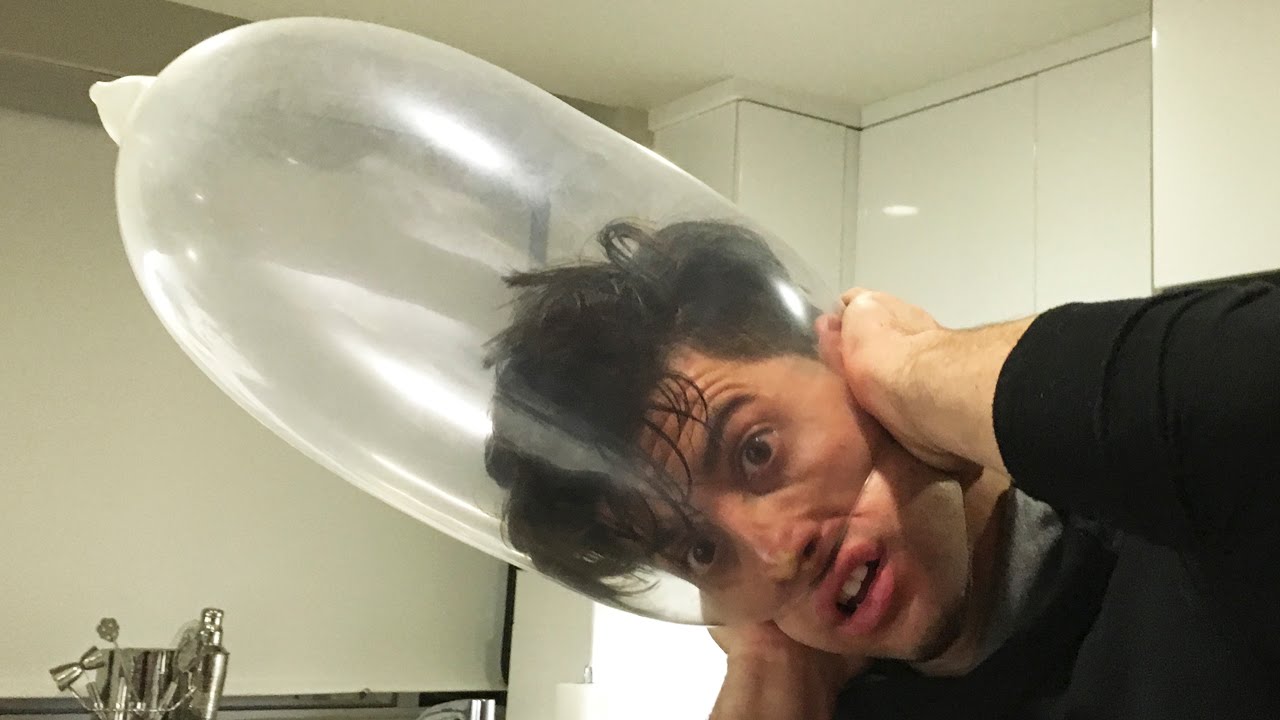 FUNNY CONDOM BALLOON EXPERIMENT! - YouTube