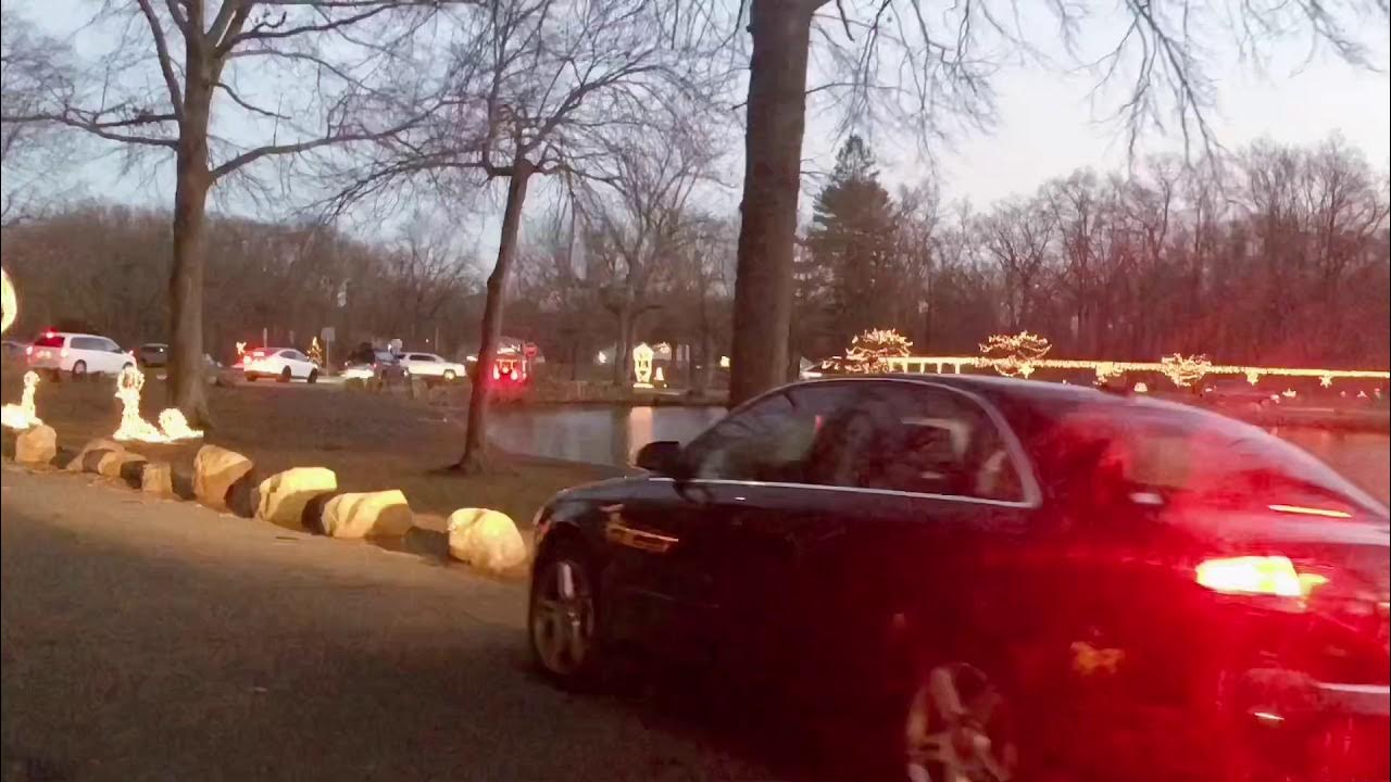 Holiday Lights at Hubbard Park Meriden CT YouTube