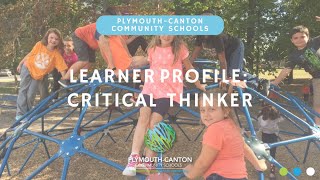 P-CCS Learner Profile: Critical thinker