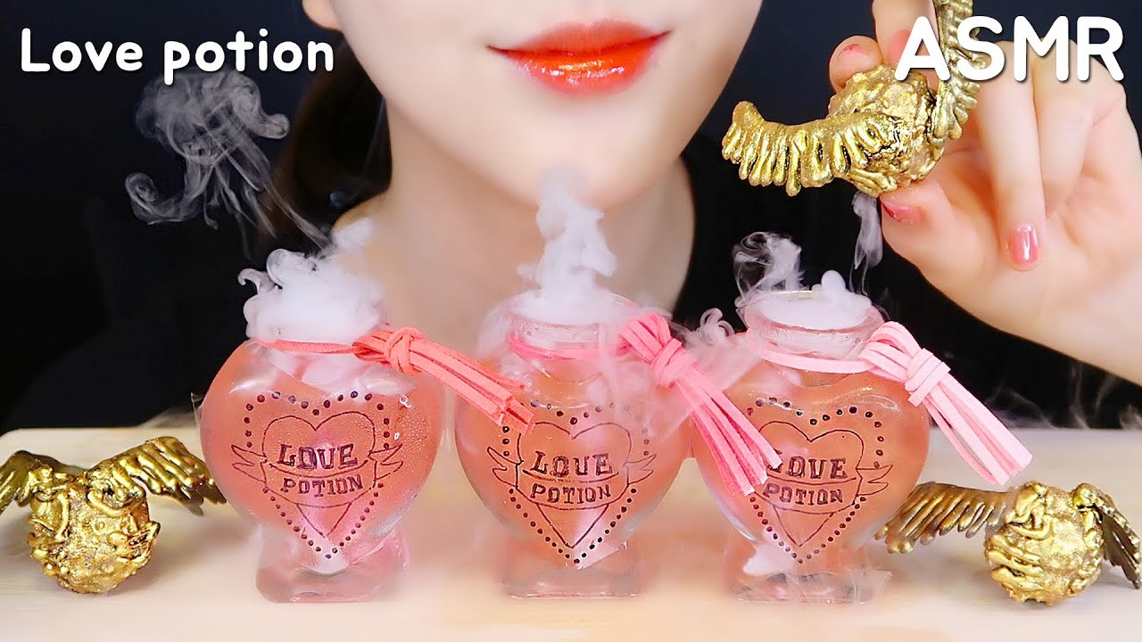 HARRY POTTER TREATS ASMR LOVE POTION, GOLDEN SNITCH CHOCOLATE ASMR NO TALKING