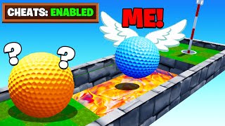 Cheating In An "IMPOSSIBLE" Golf It Map...