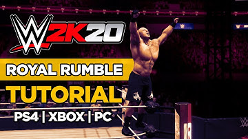 WWE 2K20 - Royal Rumble TUTORIAL - PS4 XBOX PC