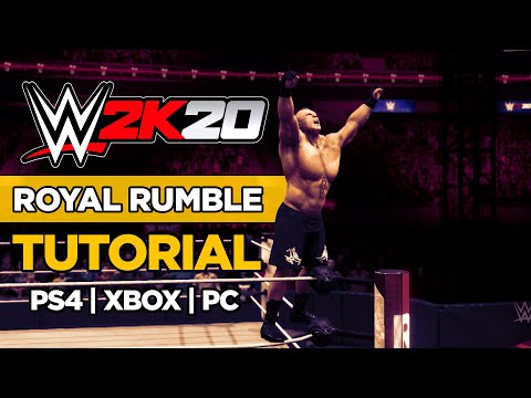 WWE 2K20 - Royal Rumble TUTORIAL - PS4 XBOX PC