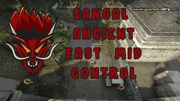 Sangal Ancient Fast Mid Control T Side (CS:GO Strategy Breakdown)