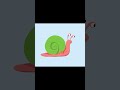 Cute Snail Animation | Funny Loop 🐌🌿😂#shorts #shortsfeed #motiongraphics