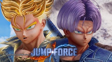 JUMP FORCE | ALL TRUNKS   SKILL | AWAKENING | TRANSFORMATION | MAP TRANSITION ANIMATION | 4K 60FPS