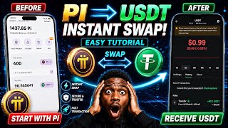 Pi Network How to swap pi coin into USDT on pi browser || sell your pi coin NOW
