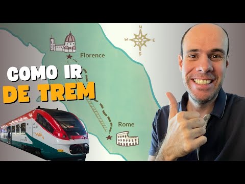 Vídeo: Como ir de Roma a Florença