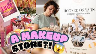 LUCY Makeup Store Asked Me to Teach Crochet?!