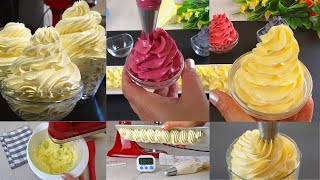 THE 4 EASY CREAMS RECIPES MOST VIEWED ON YOUTUBE • WITH TRICKS AND TIPS