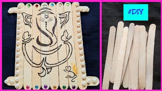 paint ice sticks cream stick step popsicle hanging simple