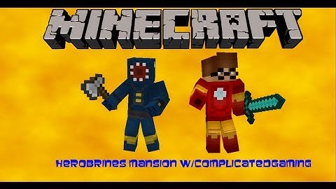 Minecraft Herobrines Mansion Adventure Map - Ep. 1 - w/ComplicatedGaming