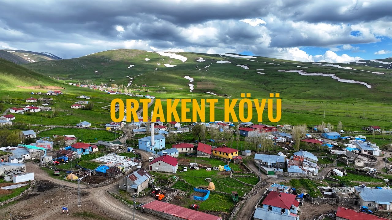 2200 rakımlı  yaylada bulunan  Ortakent (exta orte) köyü #ağrı #merkez #ortakent
