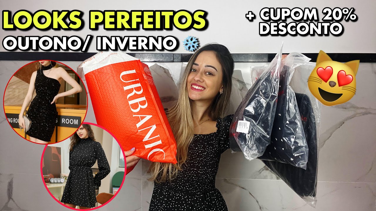 URBANIC PROVANDO LOOKS OUTONO/INVERNO | LOOKS TENDÊNCIAS | FUI TAXADA? É CONFIÁVEL?