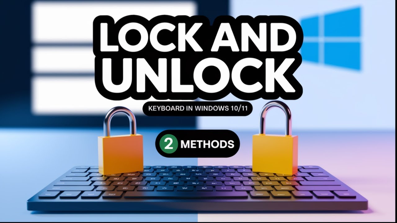 How to Lock & Unlock Your Keyboard on Windows 10/11 — Fast, Easy ...