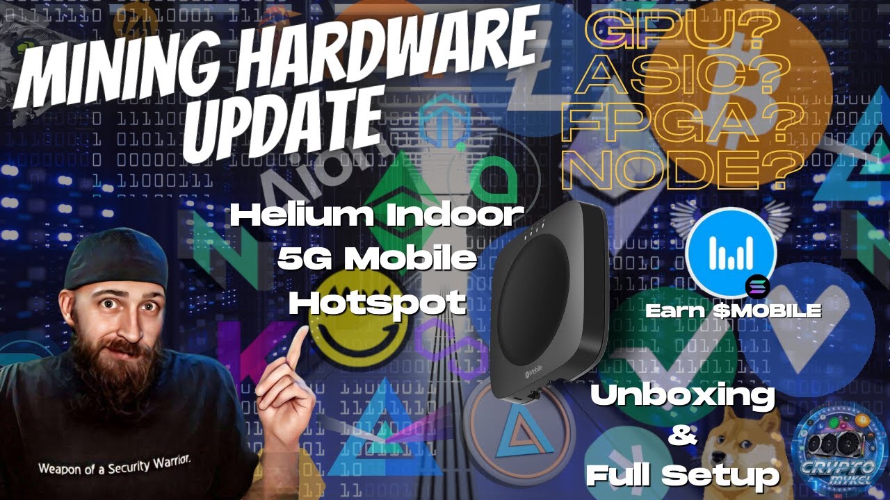 Mining Hardware Update - Helium Indoor 5G Mobile Hotspot - Unboxing And Full Setup