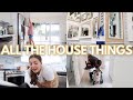 LESS THAN A WEEK UNTIL WE MOVE IN! 🥳 | home reno updates, lowe&#39;s haul, cleaning the house!