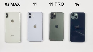 iPhone XS Max/iPhone 11/iPhone 11 Pro/iPhone 14 - SPEED TEST 2023 (ioS 16.6)