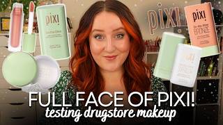 TESTING *PIXI* MAKEUP! Full Face Of Skincare Infused Makeup From Pixi Cosmetics Review