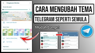 Cara mengembalikan tema telegram seperti semula | Tema telegram asli seperti semula screenshot 4