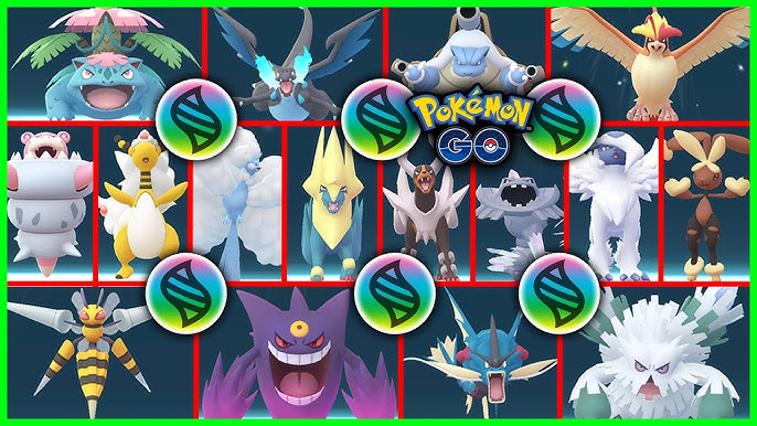 All 50 Mega Evolution Pokemon • Shiny, 6IVs, Battle-ready, Level