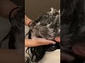 髪バッサリ前緊張シャンプー。続きは本編で。Cute Japanese Girls Salon Shampoo