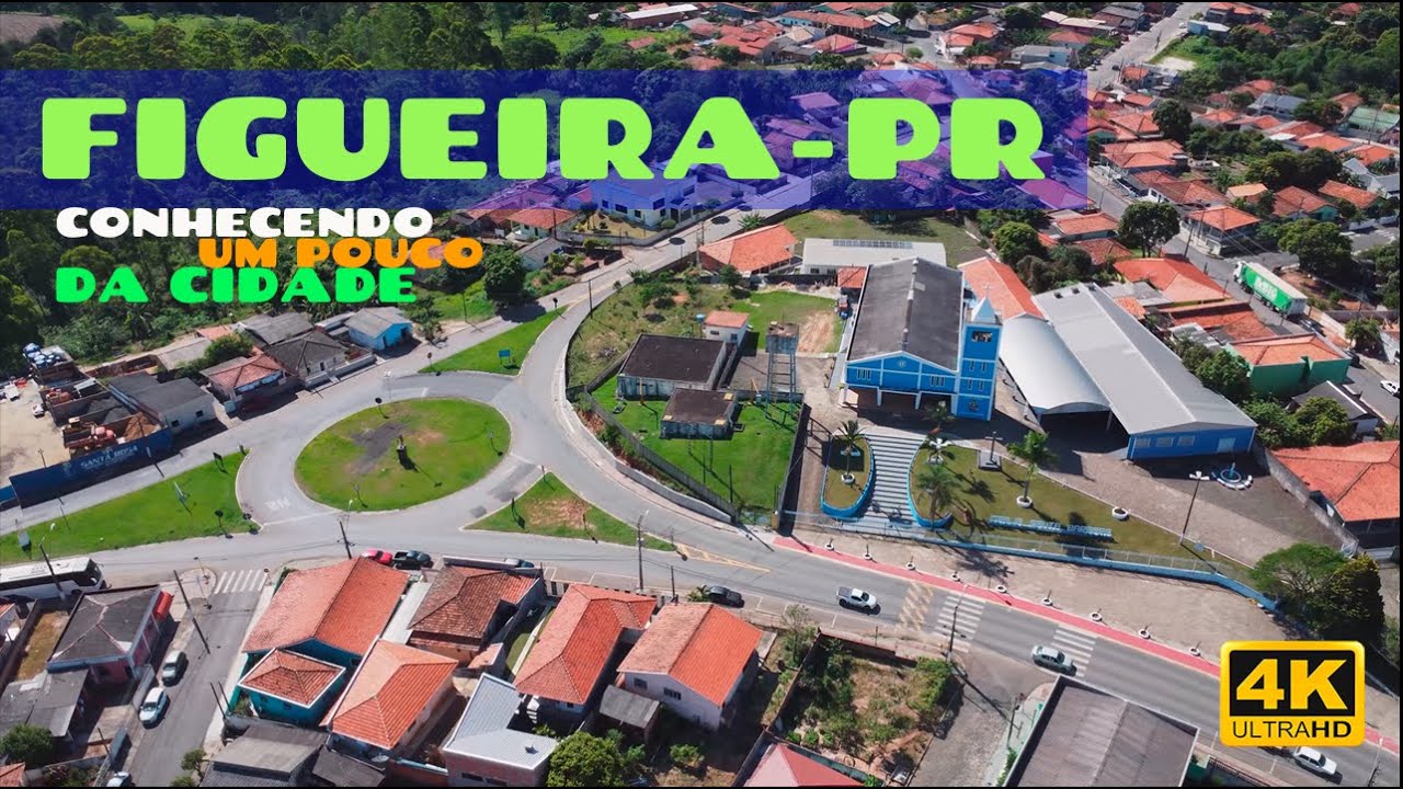 CIDADE DE FIGUEIRA PR,  conheça um pouco da cidade, Video com drone DJI mini 2 e Gopro Hero 10
