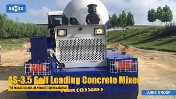 AS3 5 Self Loading Concrete Mixer For Precast Concrete Production in Malaysia 01